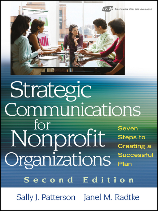 Title details for Strategic Communications for Nonprofit Organization by Sally J. Patterson - Available